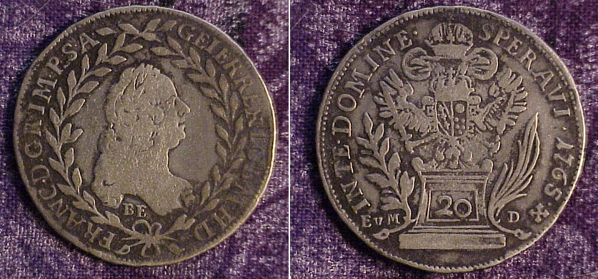 1765-Hungarian-20-Kreuzer