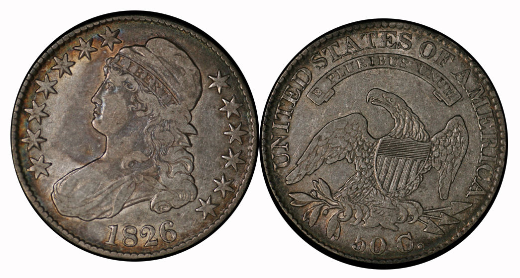 Birthday-Present,-1826-Half-Dollar
