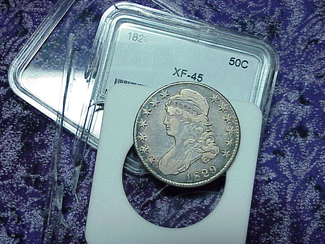 1829-Over-1827-Capped-Bust-Half
