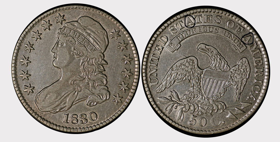 1830-CBH-Dollar,-O-106-Filled-A's-On-Rev