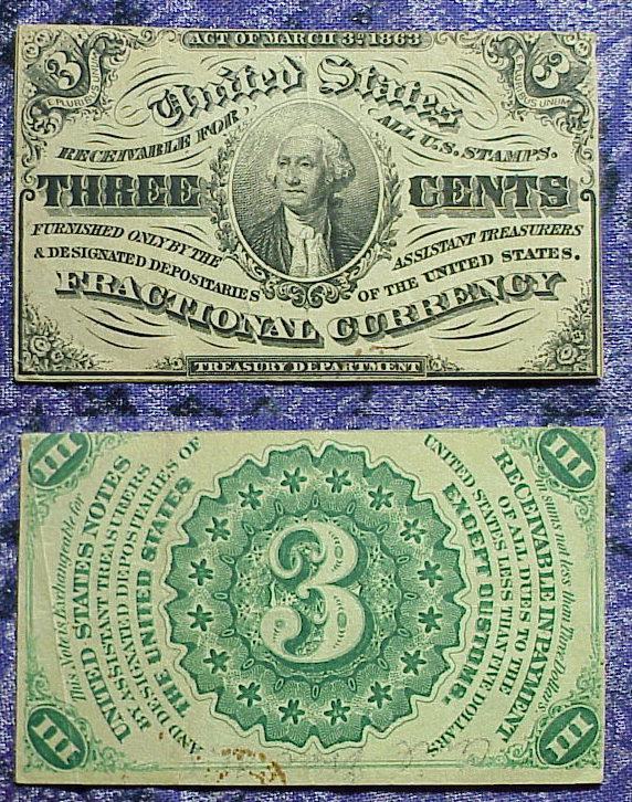 1863-3-Cent-US-Fractional-Currency