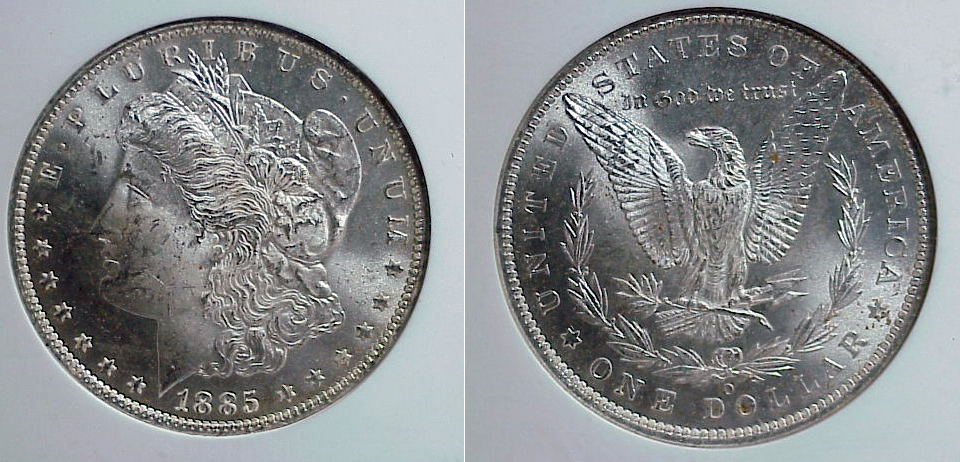 1885-O,-MS-64-Morgan-Dollar----VAM-Guess