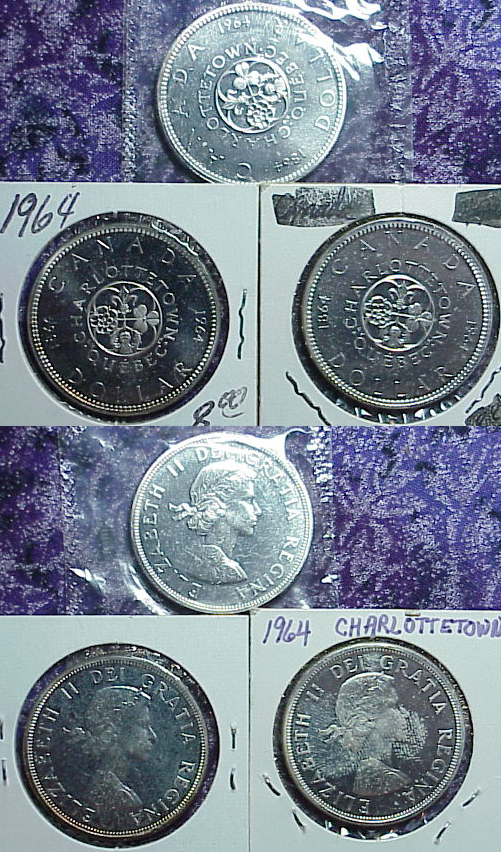 1964-Silver-Dollar-X3