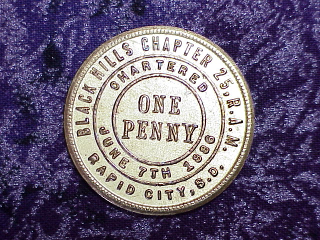 Old-Masonic-Coin-Token-Old-Penny-Size-Id:-Likely-Late-19th-Century